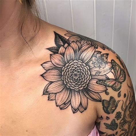 35 Beautiful Sunflower Tattoos For The Bright And Optimistic