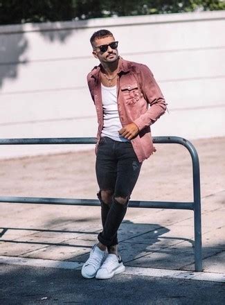 Trendy Pink And Black Outfits For Men You Need To Try Now