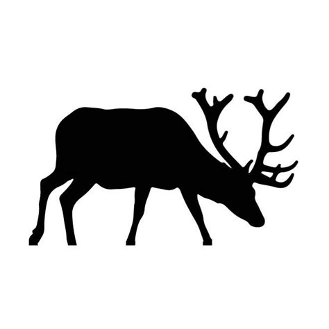 Supports both and animated, interactive graphics and declarative scripting. ELK OUTLINE ILLUSTRATION - Download at Vectorportal