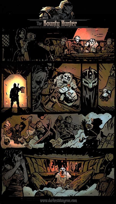 Darkest Dungeon Presents The Bounty Hunter Darkest Dungeon Darkest Dungeon Art Dark Fantasy