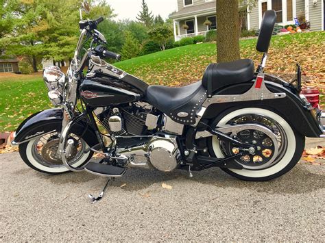 2006 Harley Davidson Flstci Heritage Softail Classic Black