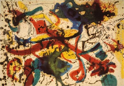 Jackson Pollock Number 26 1951 Painting