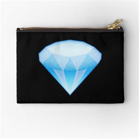 Diamond Emoji Large Zipper Pouch For Sale By Wearz Redbubble