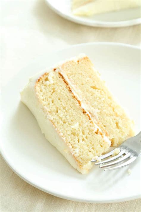 This cake is so light and moist. The Very Best Gluten Free Vanilla Cake ⋆ Great gluten free ...