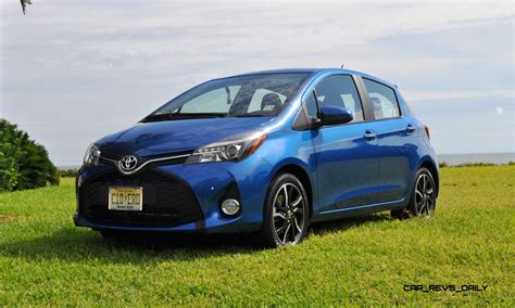 For 2015, it gets a number of upgrades and tweaks to keep it fresh. Road Test Review - 2015 Toyota Yaris SE 5-Door 54