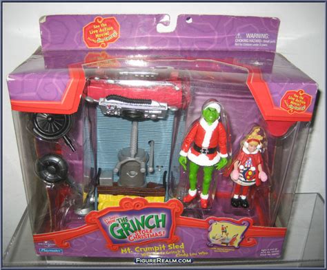 Toys Toy Figures And Playsets Dr Crumpit Sled With Santa Grinch And Cindy Lou Who Seuss How The
