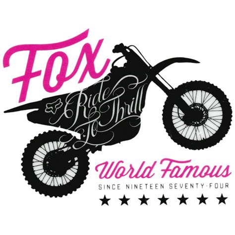 MX Fox Racing... I just got this sticker | Fox racing logo, Fox racing