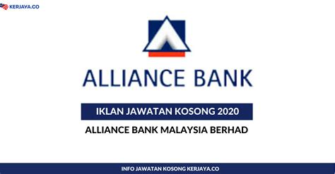 Home » malaysia » mbammykl. Jawatan Kosong Terkini Alliance Bank Malaysia Berhad ...