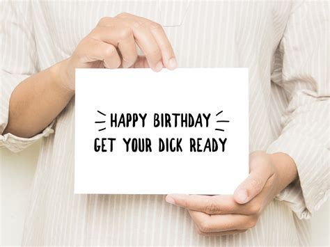 Naughty Birthday Card For Husband Printable Birthday Card Etsy