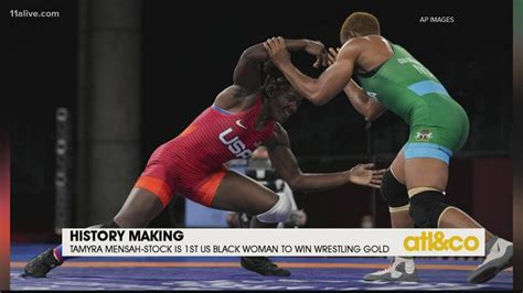 First Us Black Woman To Win Wrestling Gold Youtube