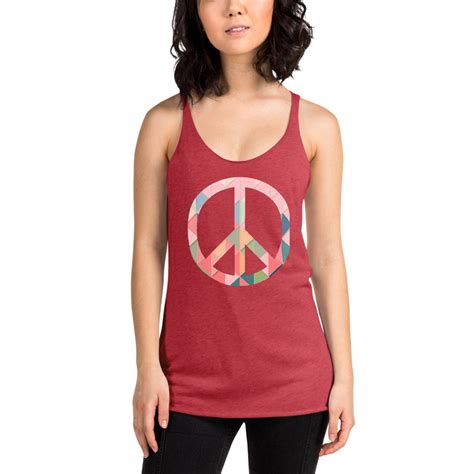 Womens Shirts Tanktop Peace Apparel Peace And Love Etsy