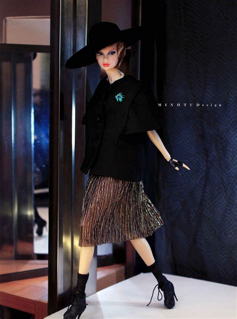 Poppy Parker Doll Costume And Photo By Minhtu Одежда Модные куклы Барби