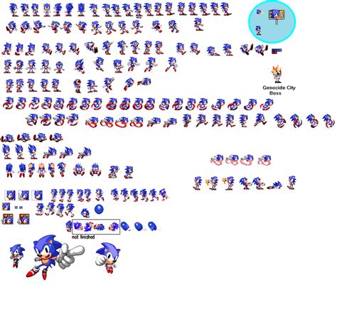 Sonic 2 Sprite Sheet By Shadowtailsderol On Deviantart