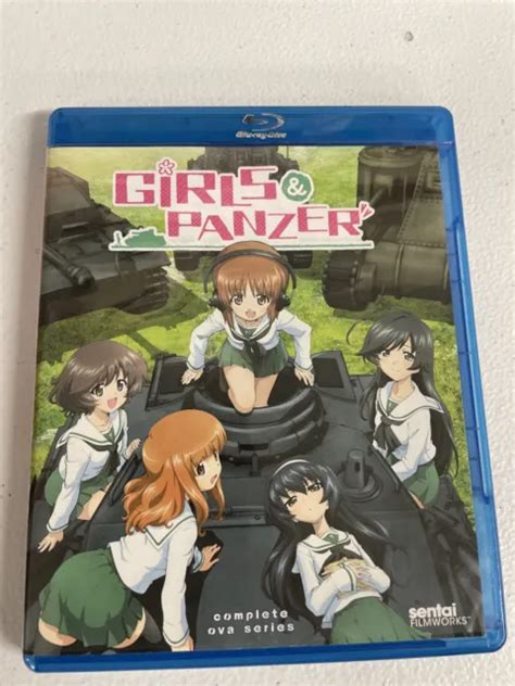 GIRLS PANZER Complete OVA Series Blu Ray Anime PicClick
