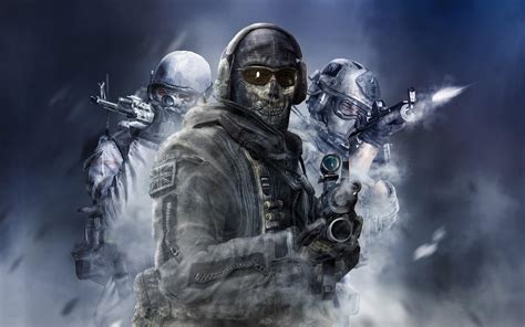 Call Of Duty Modern Warfare Ghost Wallpapers Wallpaper Cave
