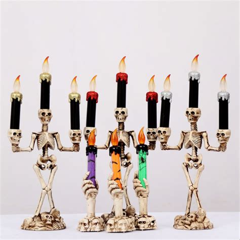 china halloween candelabra halloween skeleton candle holder light china halloween candelabra