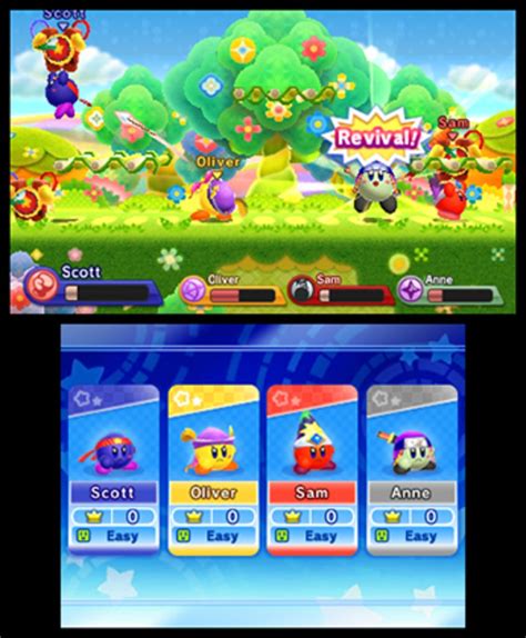 Kirby Fighters Deluxe 3ds Eshop Screenshots