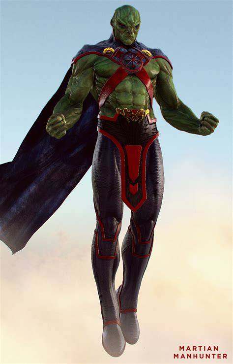 Martian manhunter's reveal in zack snyder's justice league was eight years in the making. Awesome Character Art for DC's Martian Manhunter — GeekTyrant