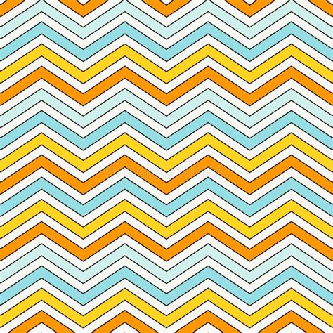 Chevron Stripes Background Bright Seamless Pattern With Classic
