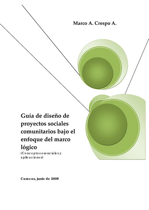 Crespo Guía De Diseño De Proyectos Sociales Comunitarios Marco A
