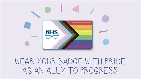 Take The Pledge For Nhs Scotland Pride Badge Nhs Lanarkshire
