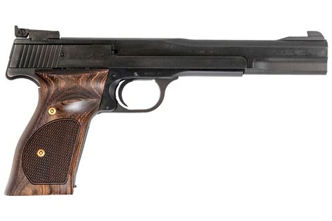 Smith And Wesson Model 41 22 Lr Rimfire Pistol 7 Inch With Wood Target Grips Sportsmans Outdoor