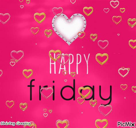 Heart Happy Friday Gif friday happy friday friday animated quotes friday quotes of the day ani ...