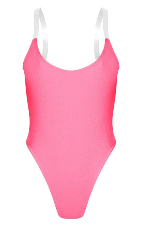 Get Neon Pink Swimsuit Png Lemon Bikini