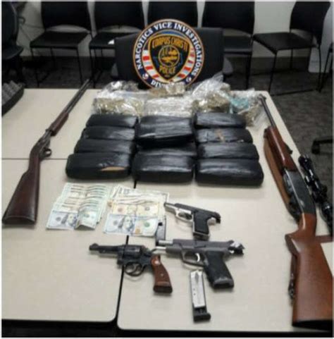 Authorities Reportedly Seize Guns Cash Drugs In Corpus Christi