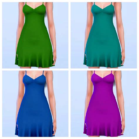 Roxana Dress At Katverse Sims 4 Updates