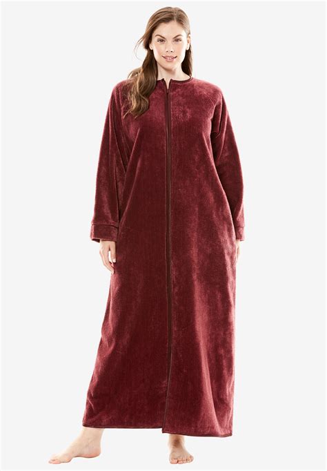 Chenille Robe By Only Necessities Plus Size Sleepwear Roamans