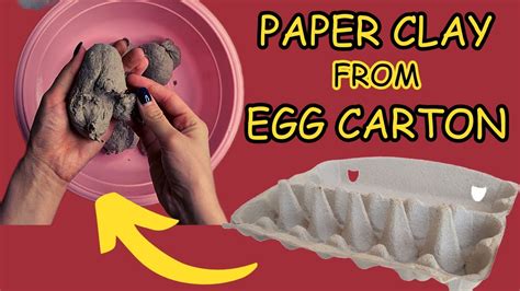 Diy Paper Mache Clay Recipe How To Make Paper Mache Clay From Egg