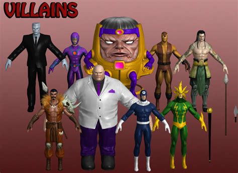Villains Marvel Heroes Xnalara 2 By Xelandis On Deviantart