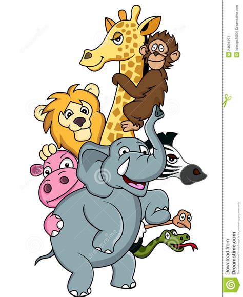 Stock Photos Funny Animal Cartoon Image 24691273