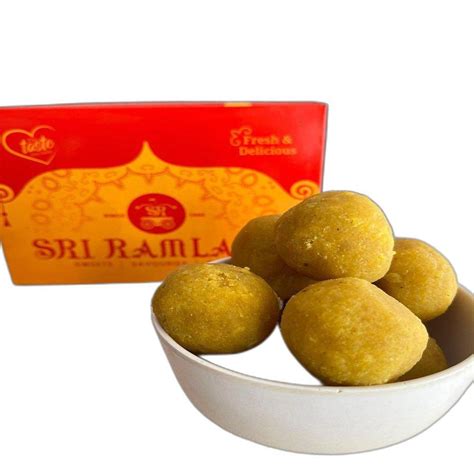 Sri Ramlala Indian Sweet Ghee Besan Laddu Packaging Type Box