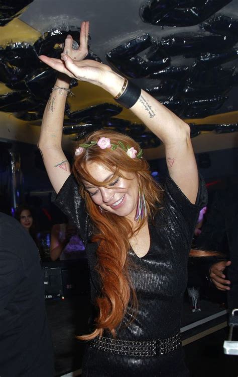 Lindsay Lohan Lets Loose As She Parties Up A Storm With Her Brother Michael In Cannes Mirror