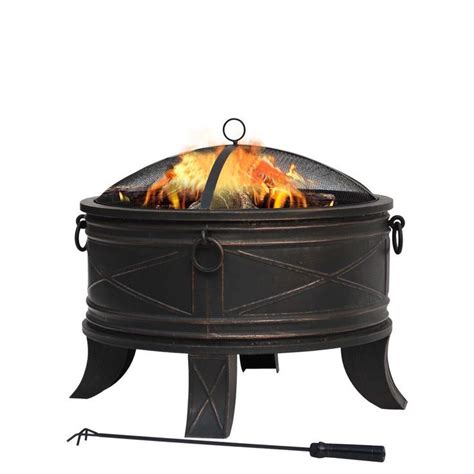 Check spelling or type a new query. Hampton Bay Quadripod 26 in. Round Fire Pit-FT-51161 - The ...