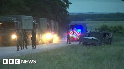 Salisbury Plain Military Accident Injures 20 Bbc News