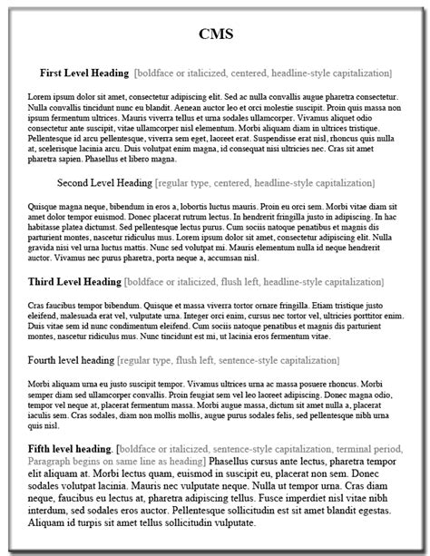 These headings indicate the hierchy of the information within the each level has specific formatting requirements to make it visibly obvious which level it is. Purdue owl headings - dailynewsreport970.web.fc2.com