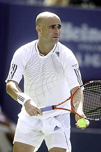 Andre Agassi Playing Tennis Photo Print 8 X 10 Home