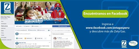 Encuéntranos En Facebook Zeta Gas Perú