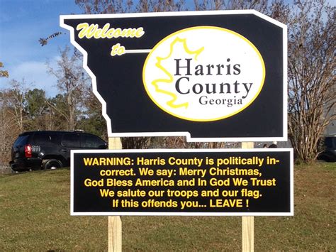 Harris County Sheriff Has Put Up The Most Politically Incorrect