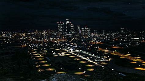 Gta V Los Santos At Night