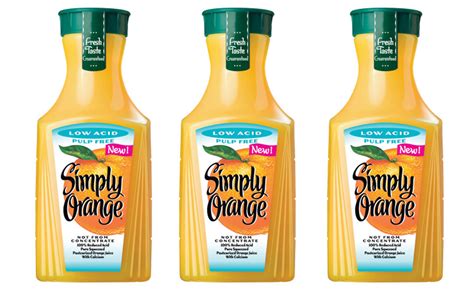Pure food and juice is known for being an outstanding health food restaurant. Simply Orange Low Acid Juice | 2016-04-01 | Prepared Foods