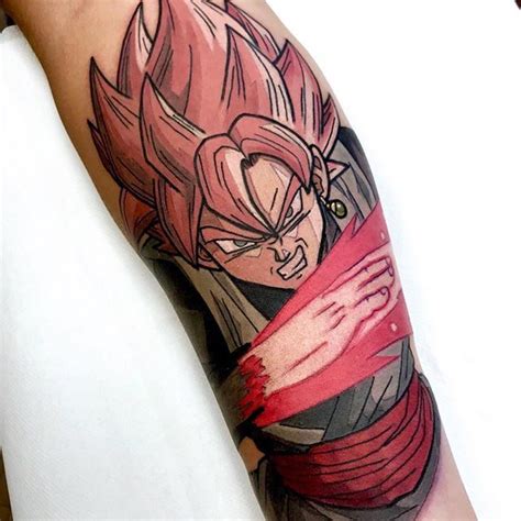 Goku Black Tattoo Gokublack Gokublacktattoo Tatuaje A Color