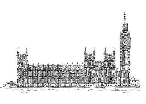 Houses Of Parliament London Clip Art Vector Images And Illustrations