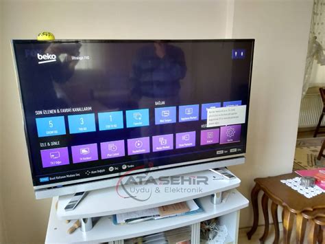 Beko Led TV Kanal Yükleme Uydu Ayarları Resimli Ataşehir Uydu ve