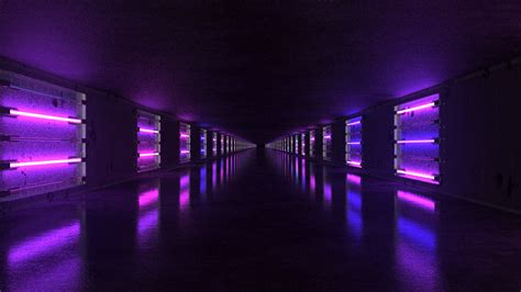 Artstation Neon Tunnel Resources