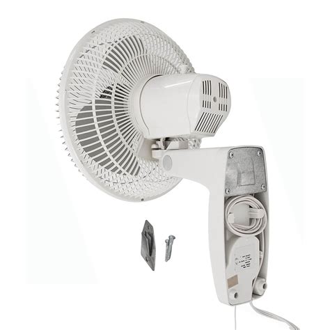 Air King 9016 16 Inch Commercial Grade Oscillating 3 Blade Wall Mount