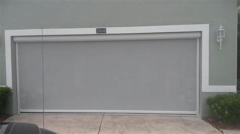 Retractable Screen Garage Door Motorized Cost Dandk Organizer